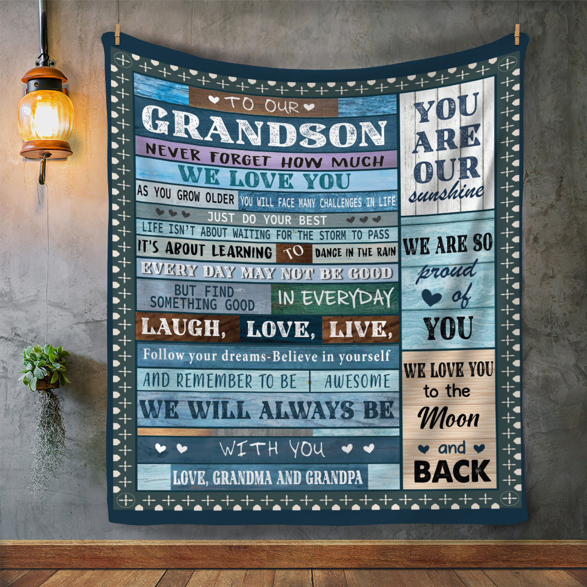 GRANDSON BLANKETS