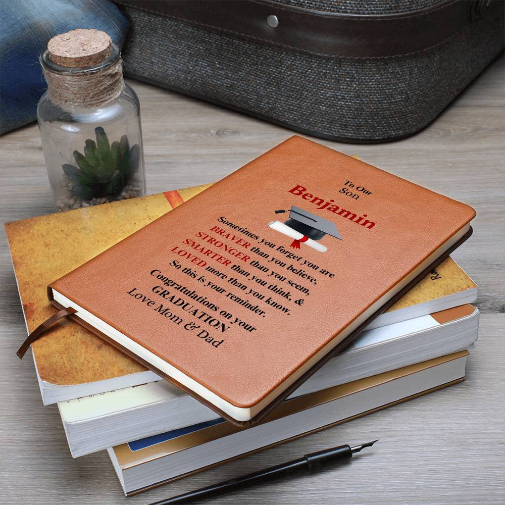 To Our...Personalized Graduation Graphic Leather Journal