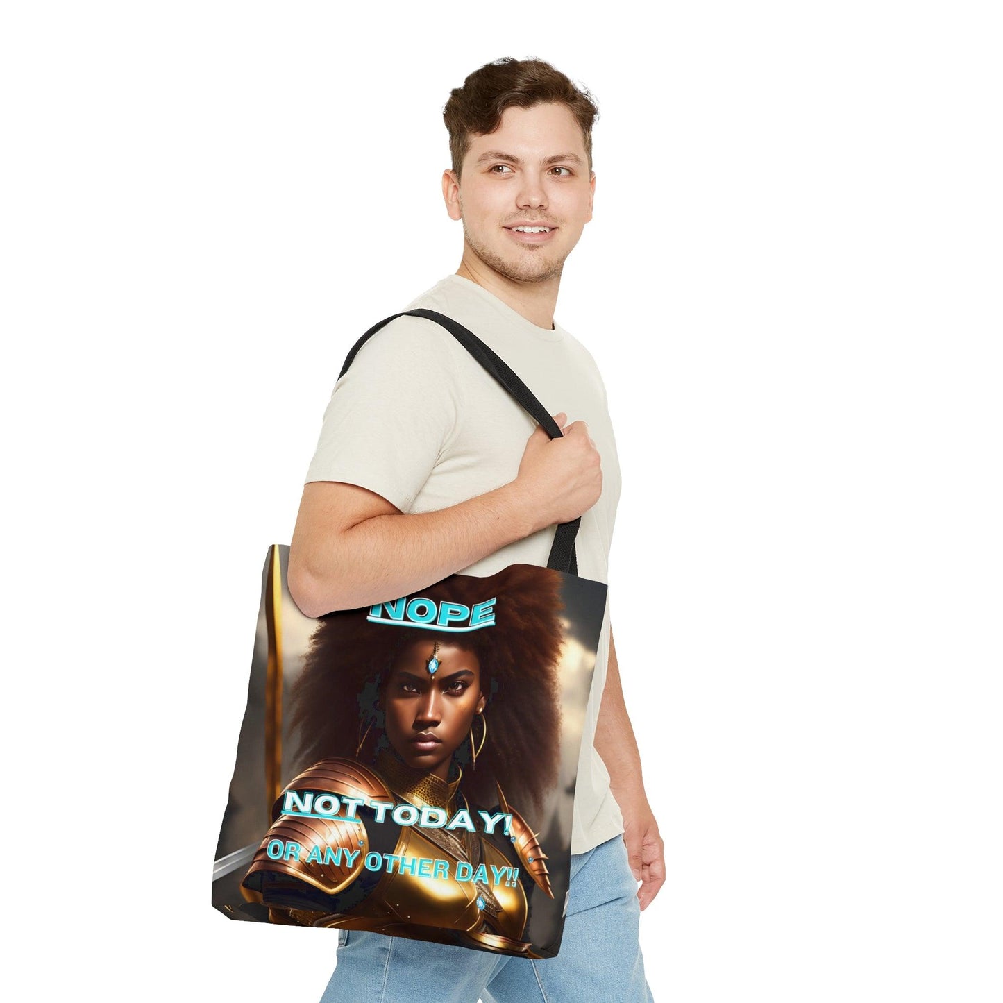 Nope Not Today... Tote Bag (AOP) - ALL4THEGIFTOFIT