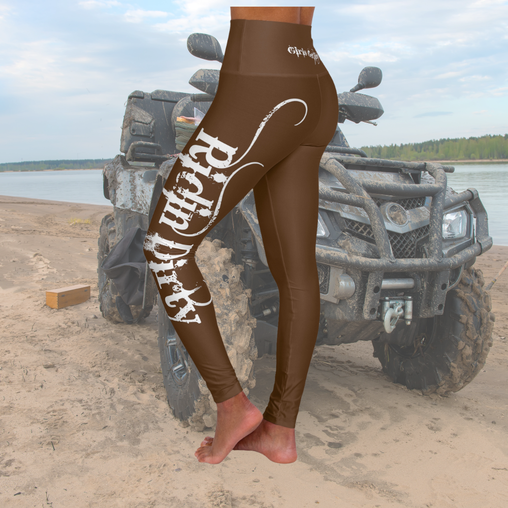 Brown Ridin' Dirty Leggings