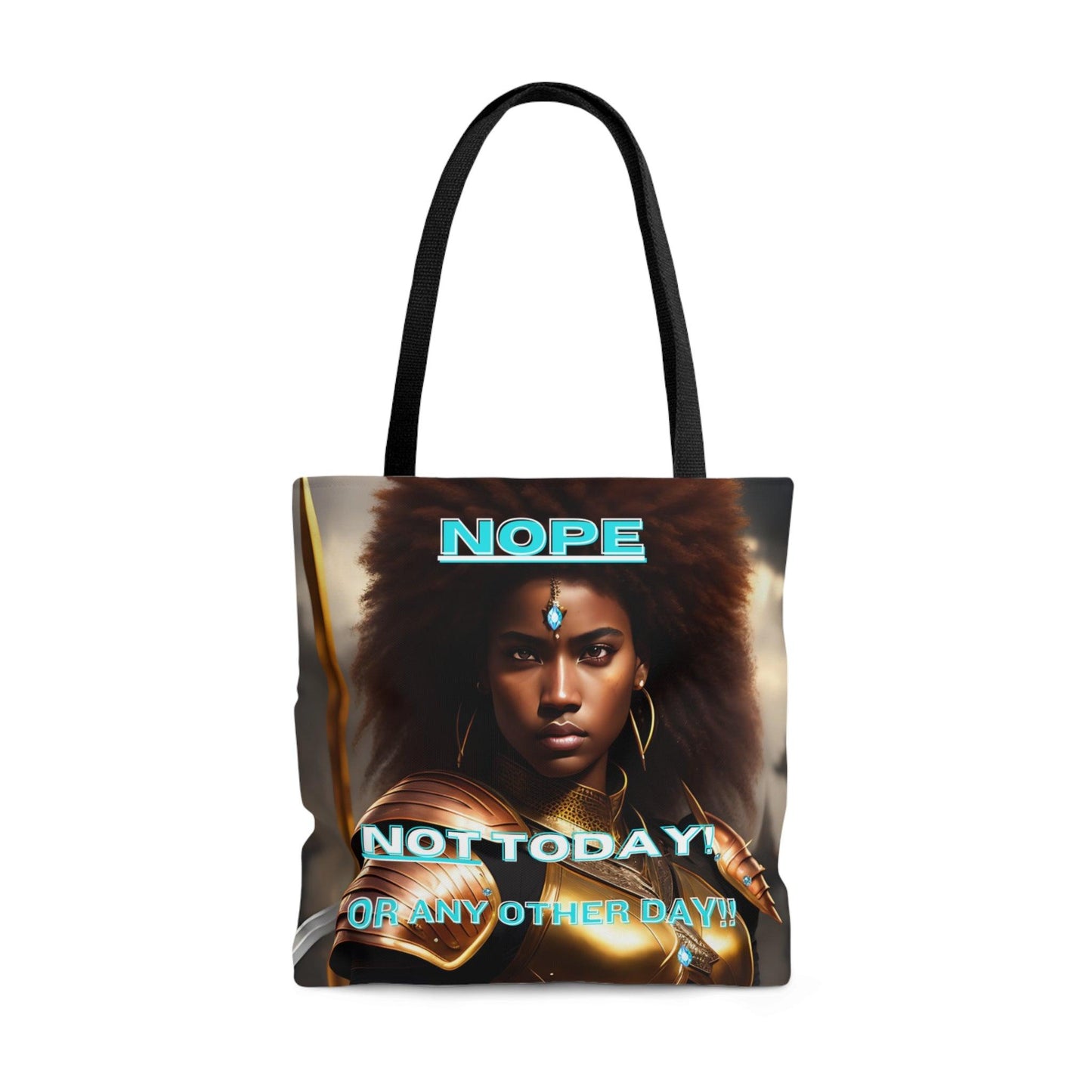 Nope Not Today... Tote Bag (AOP) - ALL4THEGIFTOFIT