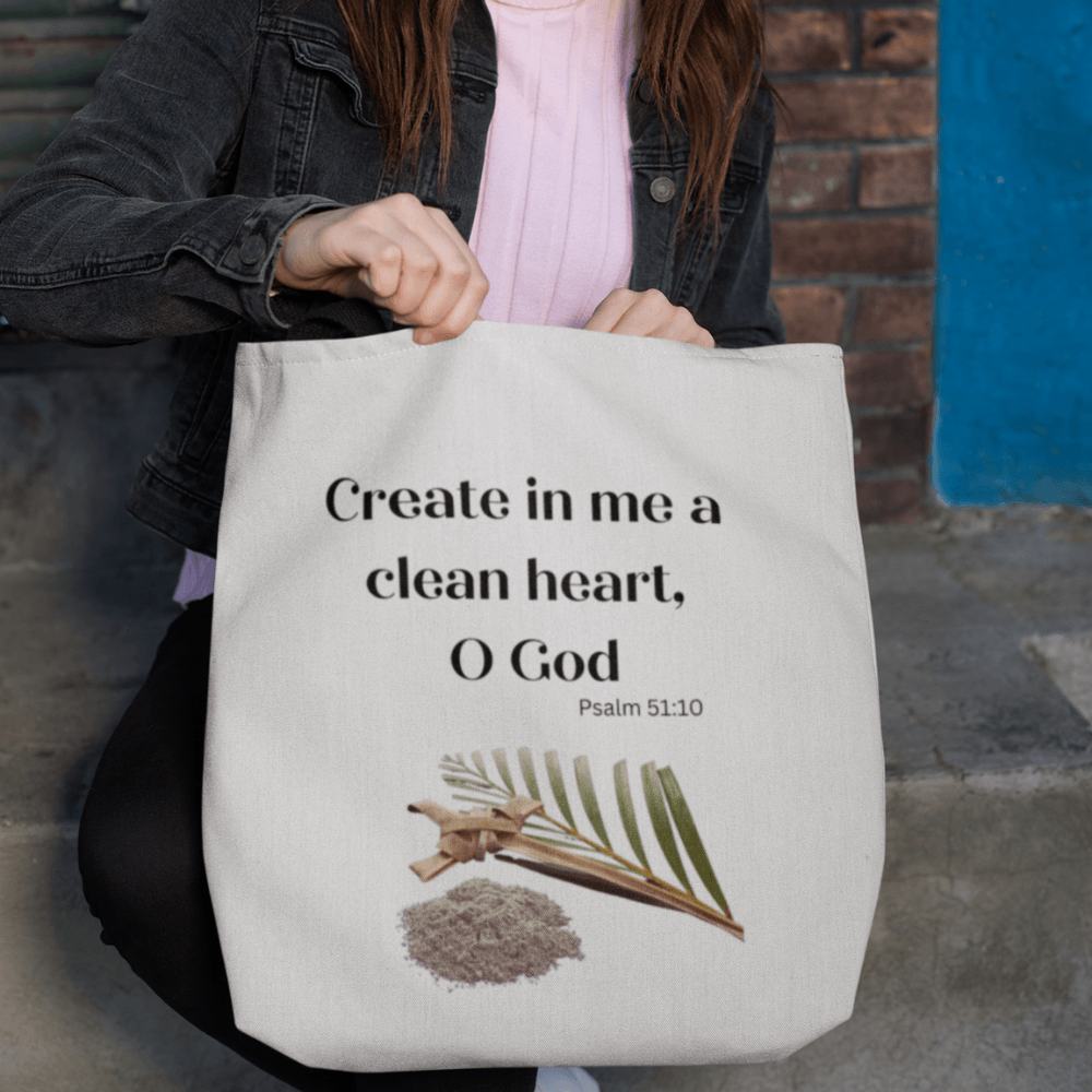 Create in Me.. White Tote Bag (AOP) - ALL4THEGIFTOFIT