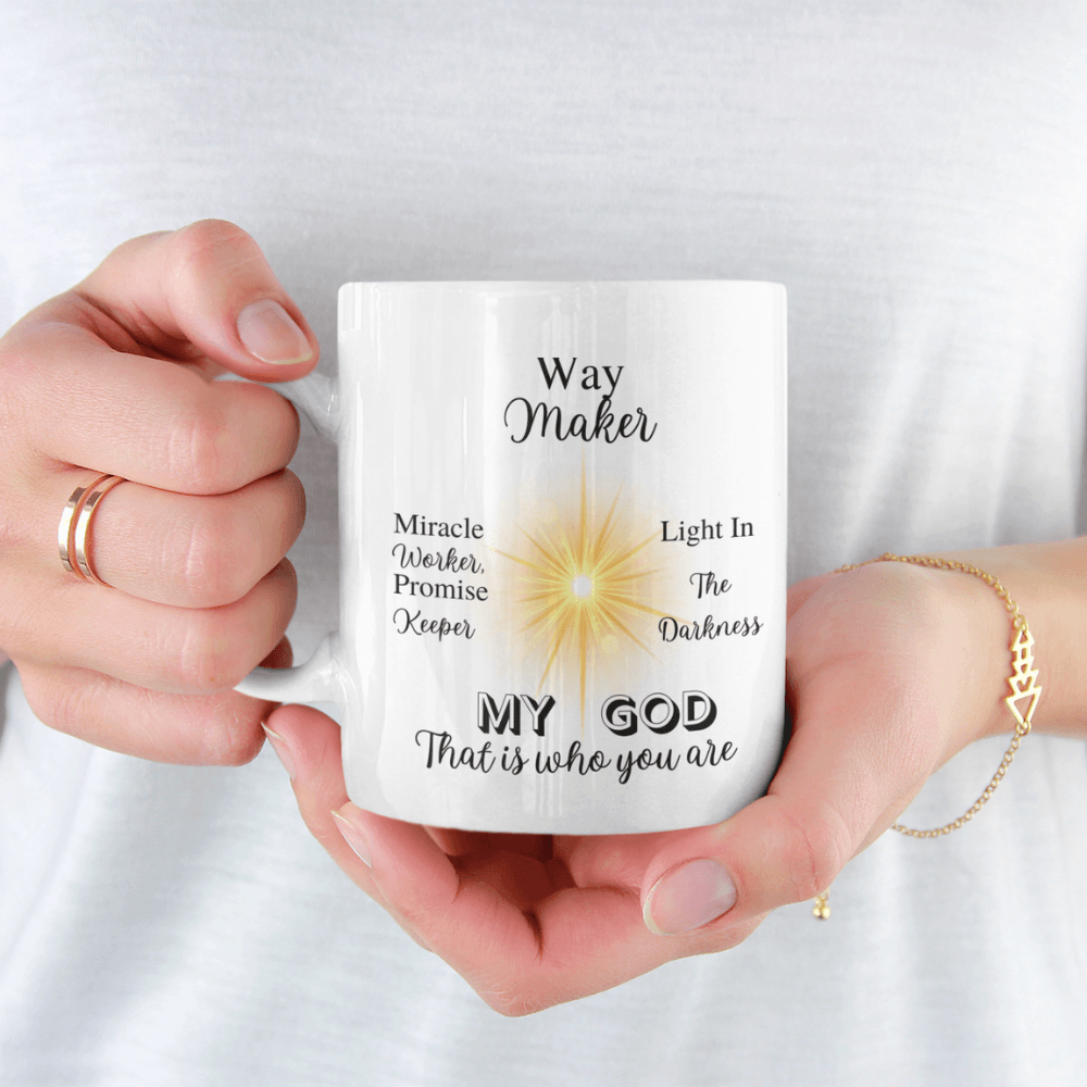 Way Maker Mug - ALL4THEGIFTOFIT