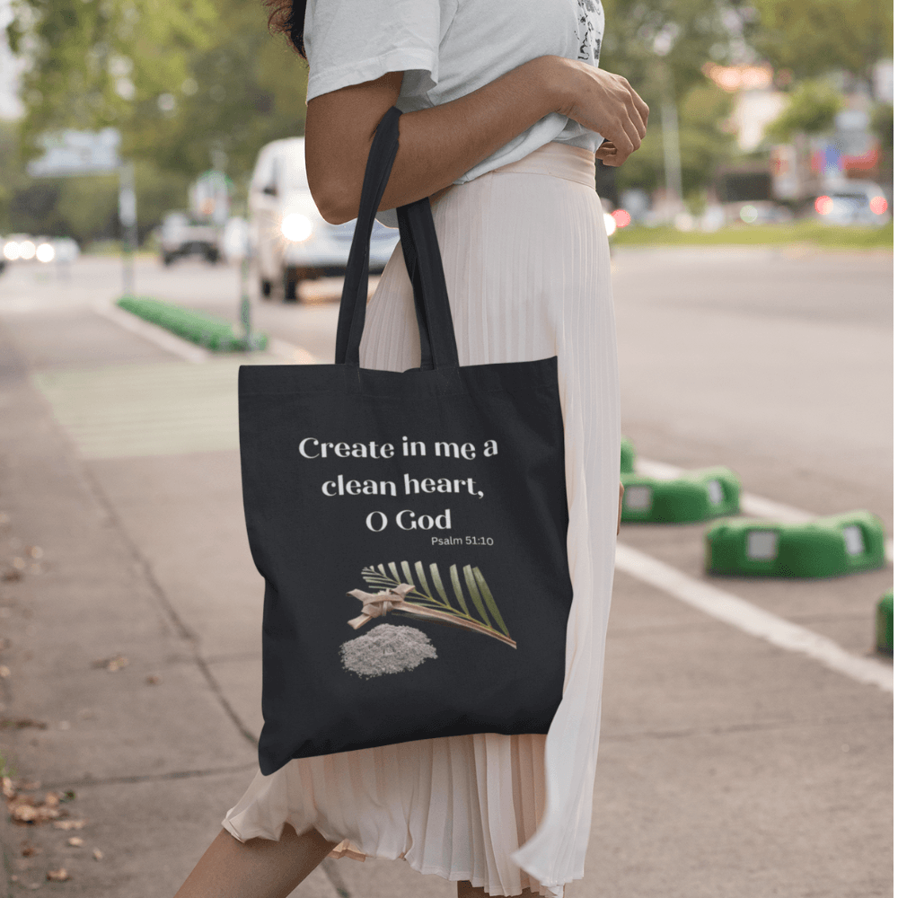 Create in Me.. Black Tote Bag (AOP) - ALL4THEGIFTOFIT