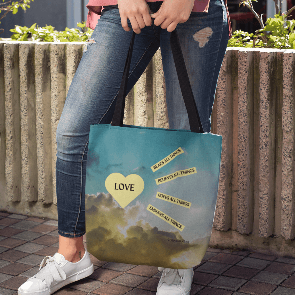 Love... Tote Bag (AOP) - ALL4THEGIFTOFIT