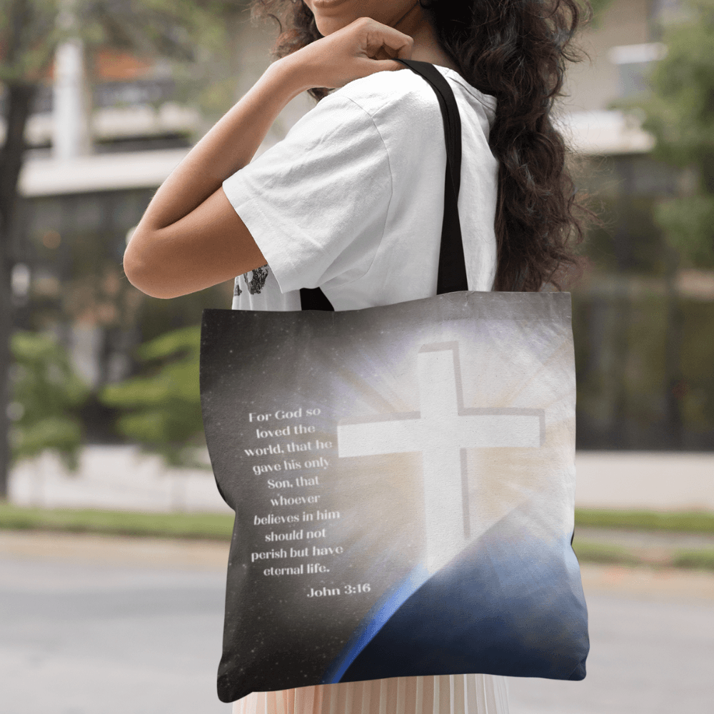 For God So Loved... Tote Bag (AOP) - ALL4THEGIFTOFIT