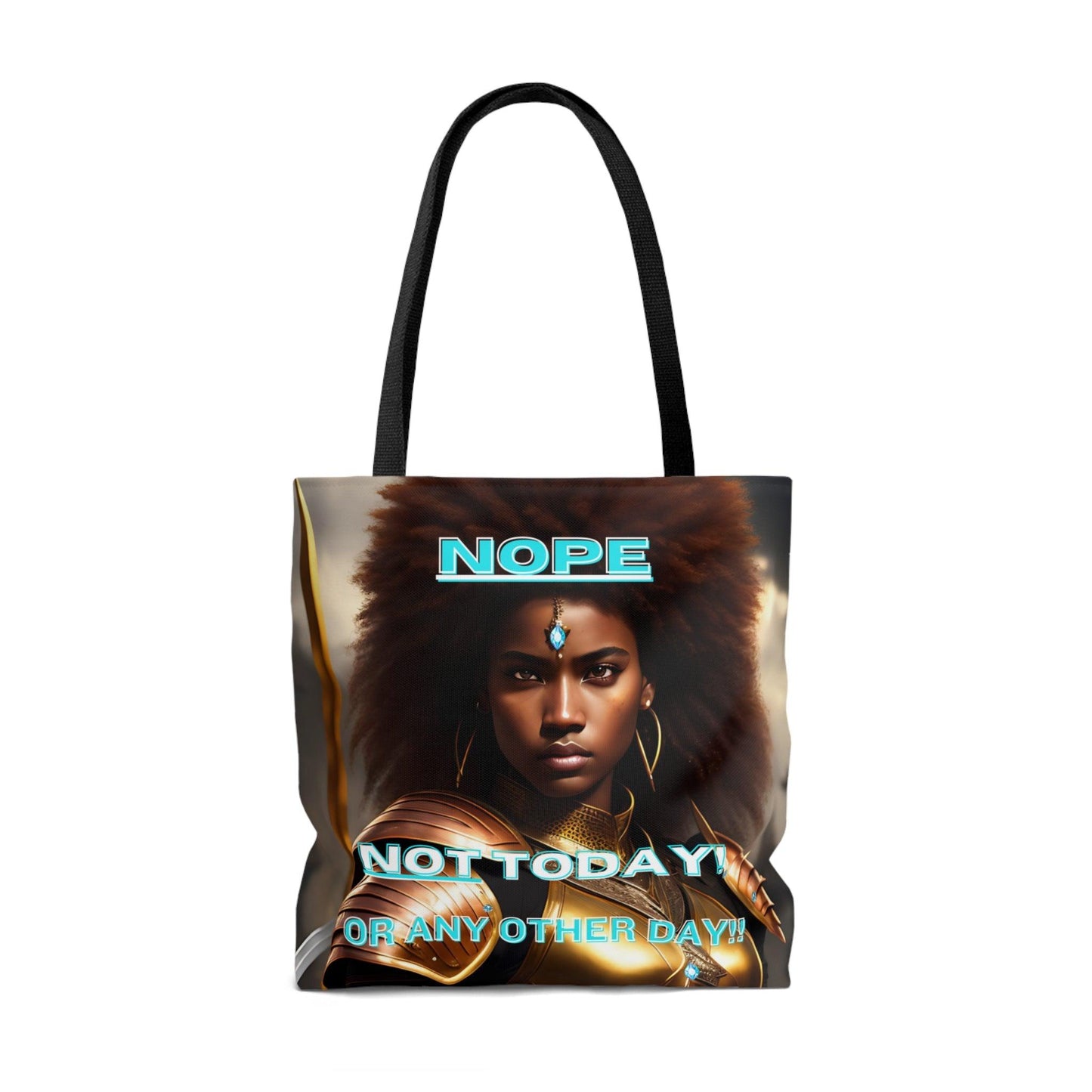 Nope Not Today... Tote Bag (AOP) - ALL4THEGIFTOFIT