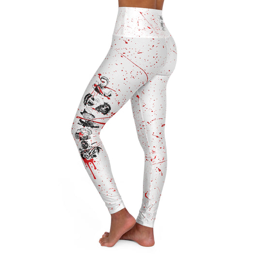 Halloween Crazed "Friends" High Waisted Yoga Leggings