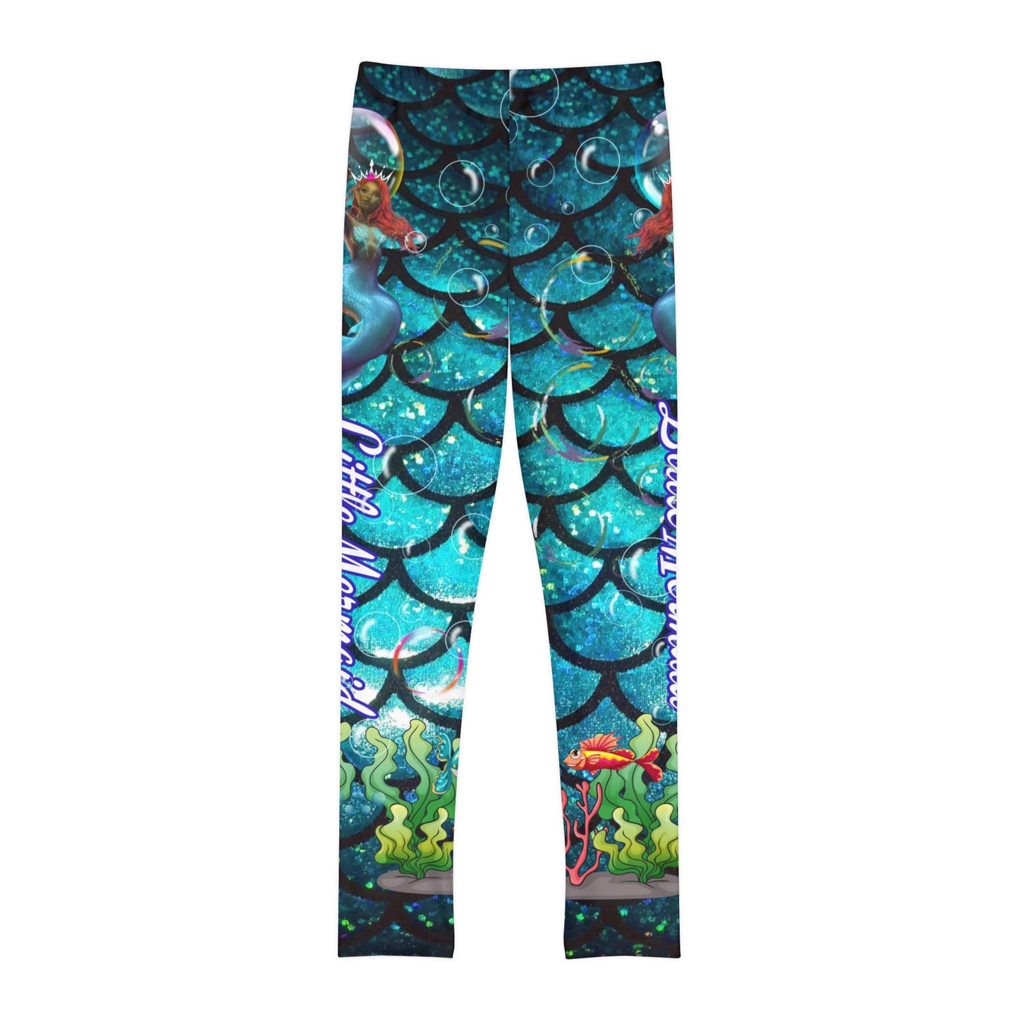 Little Mermaid - Youth Full-Length Leggings (AOP)