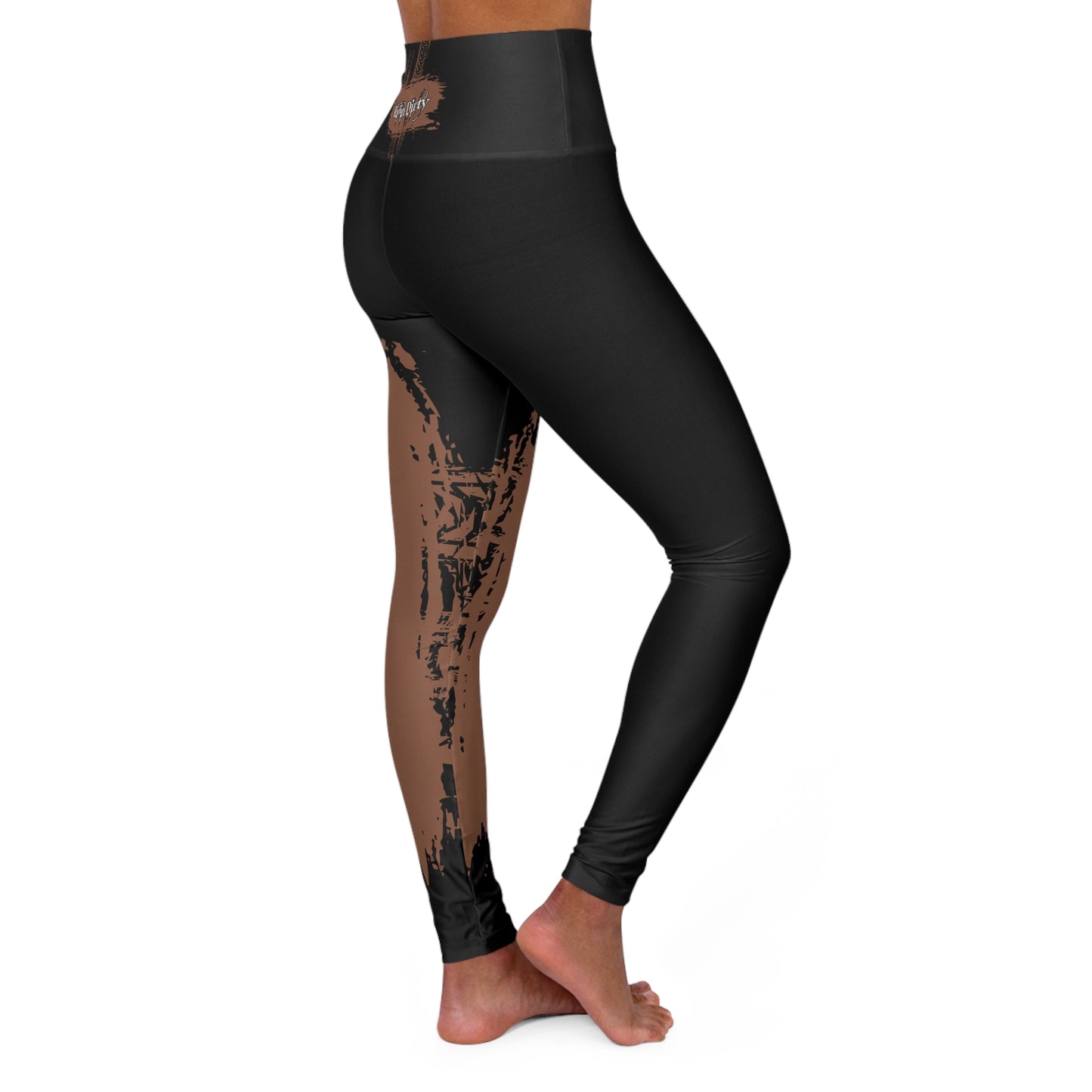 Leggings Girls Get Dirty Too High Waisted Yoga Leggings