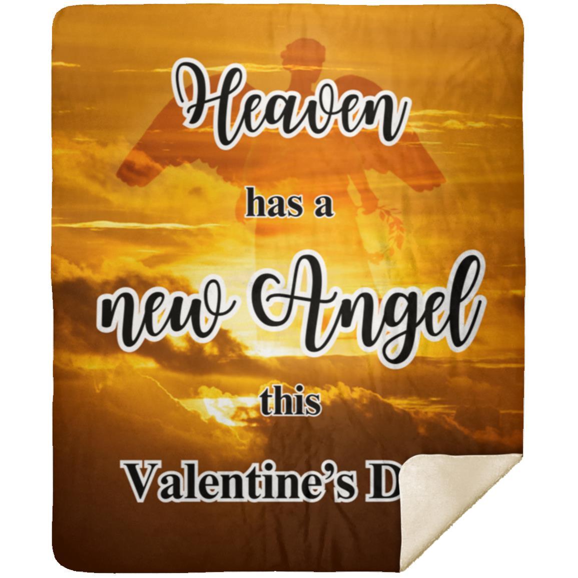 Heaven Has A New Angel This Valentines Day Blanket