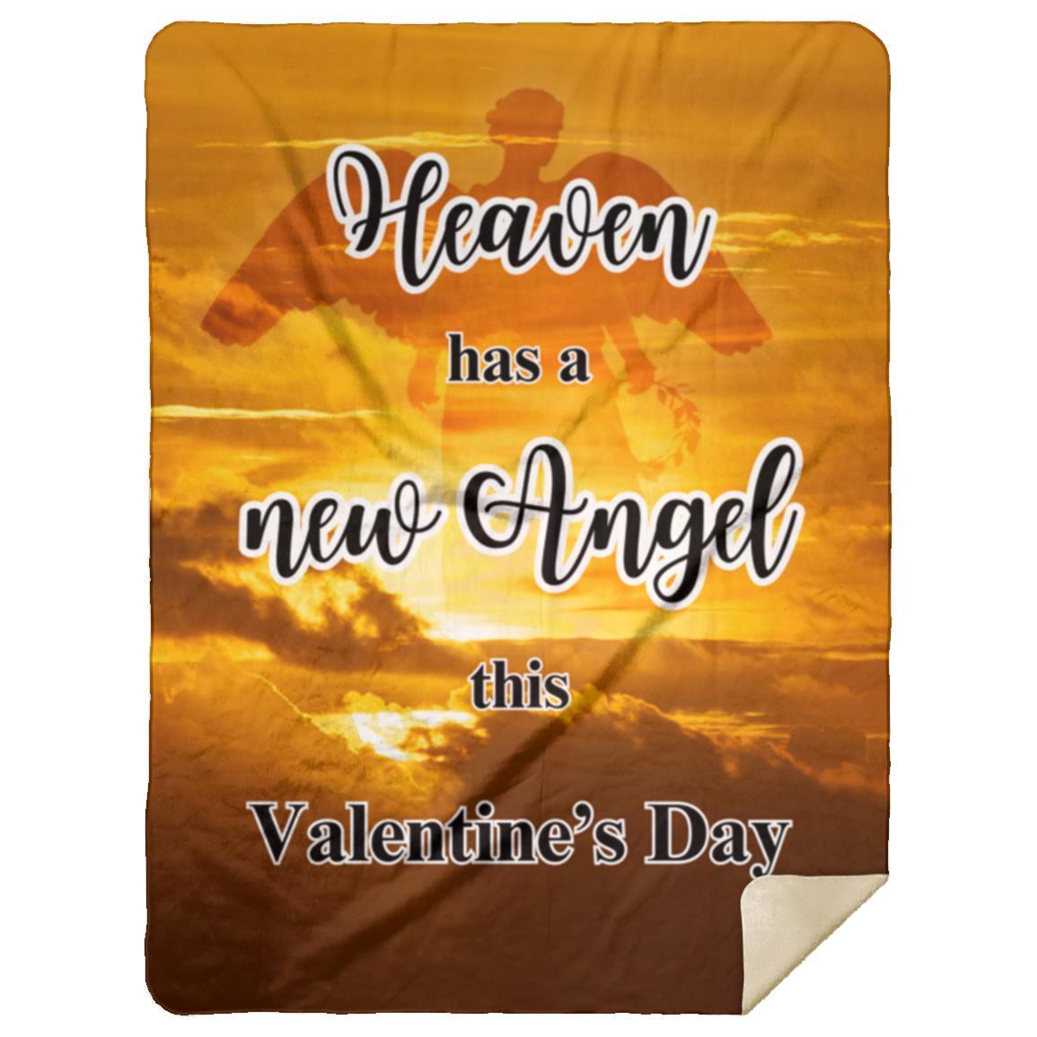 Heaven Has A New Angel This Valentines Day Blanket