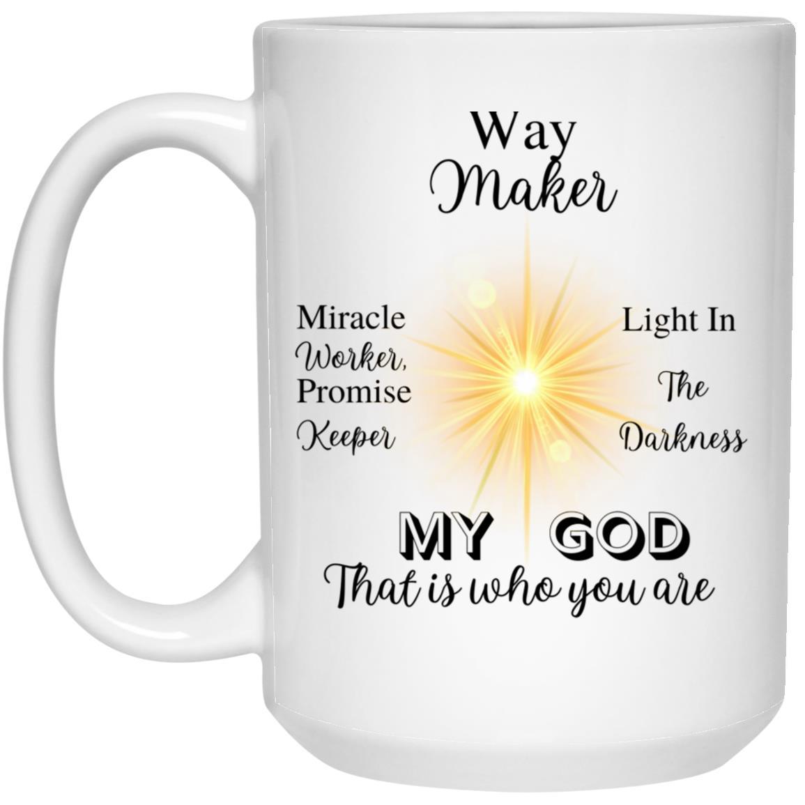 Way Maker Mug - ALL4THEGIFTOFIT