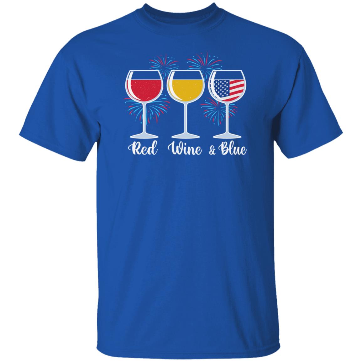 Red Wine & Blue T-Shirt 2