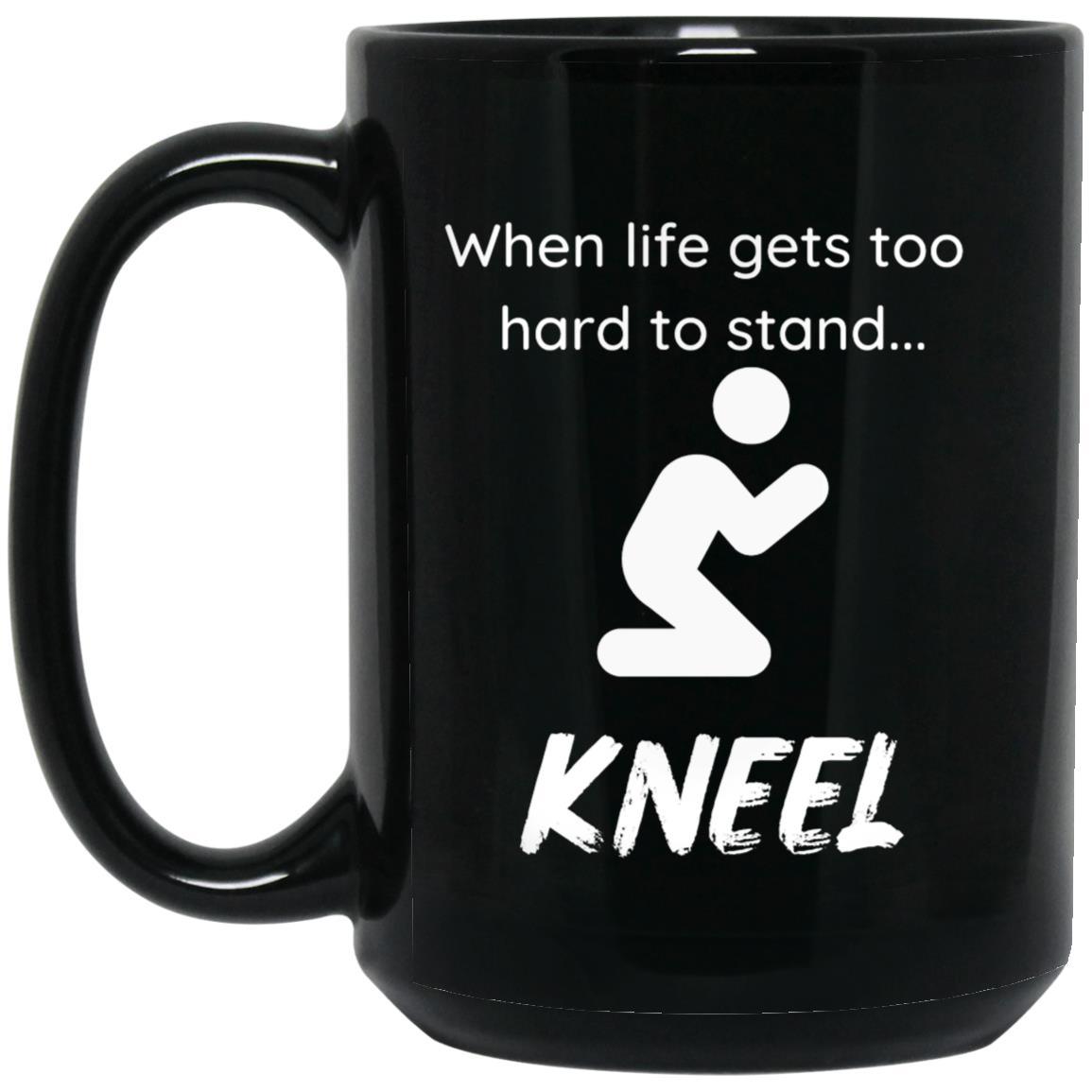 When Life Gets Too Hard Black Mug - ALL4THEGIFTOFIT