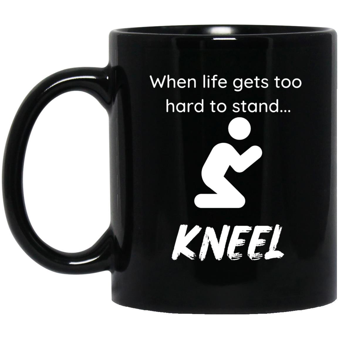 When Life Gets Too Hard Black Mug - ALL4THEGIFTOFIT