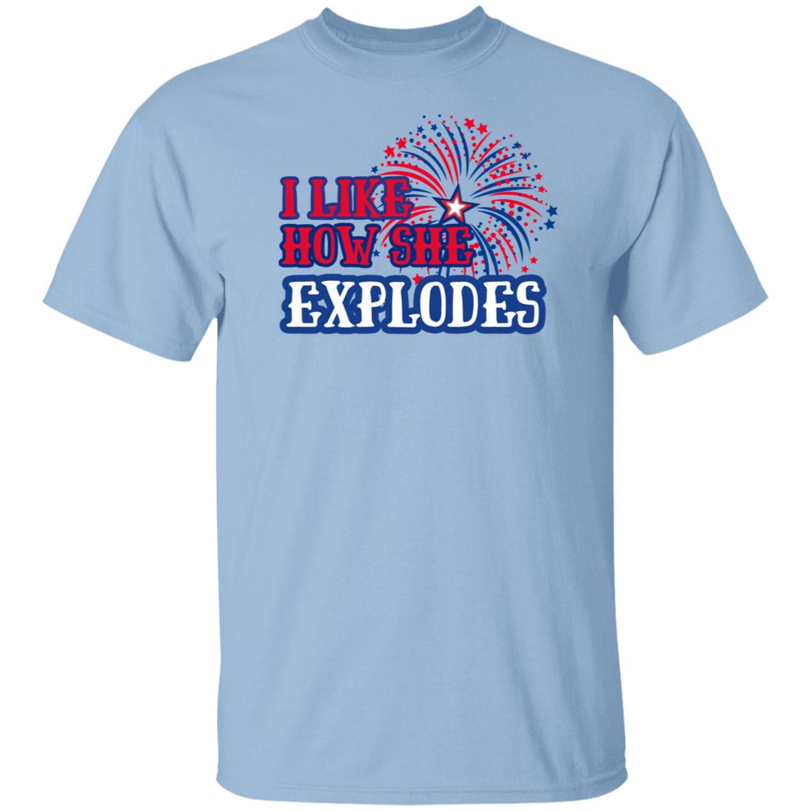 I Like How She Explodes T-Shirt 2