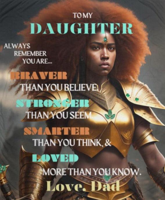 To My Daughter | Always Remember...Love Dad - ALL4THEGIFTOFIT