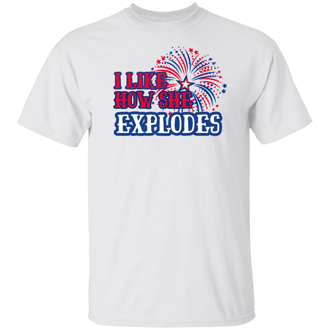 I Like How She Explodes T-Shirt 2