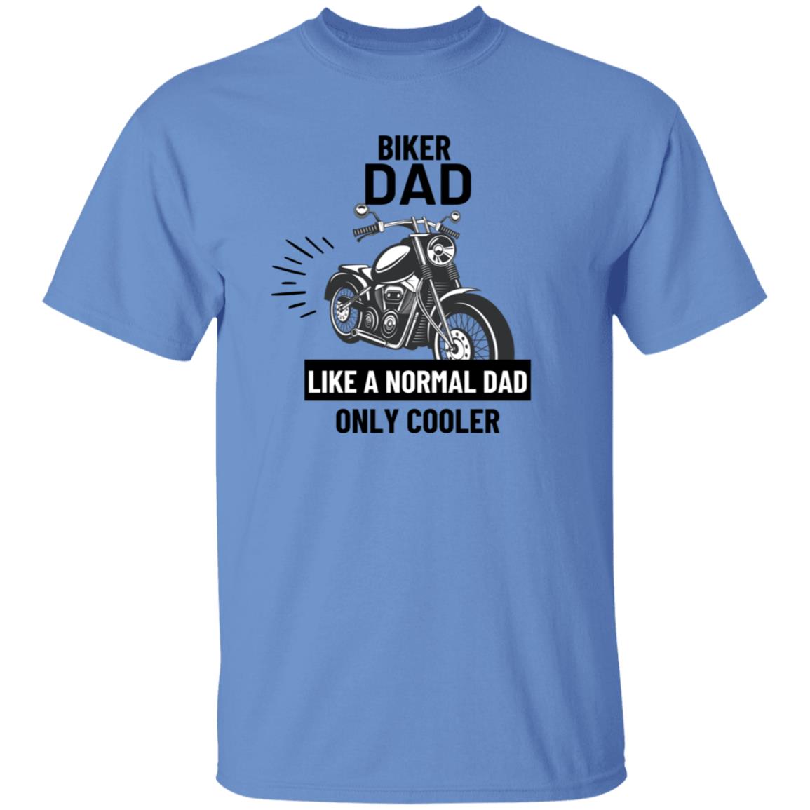 Biker Dad T-Shirt (Black Letters)