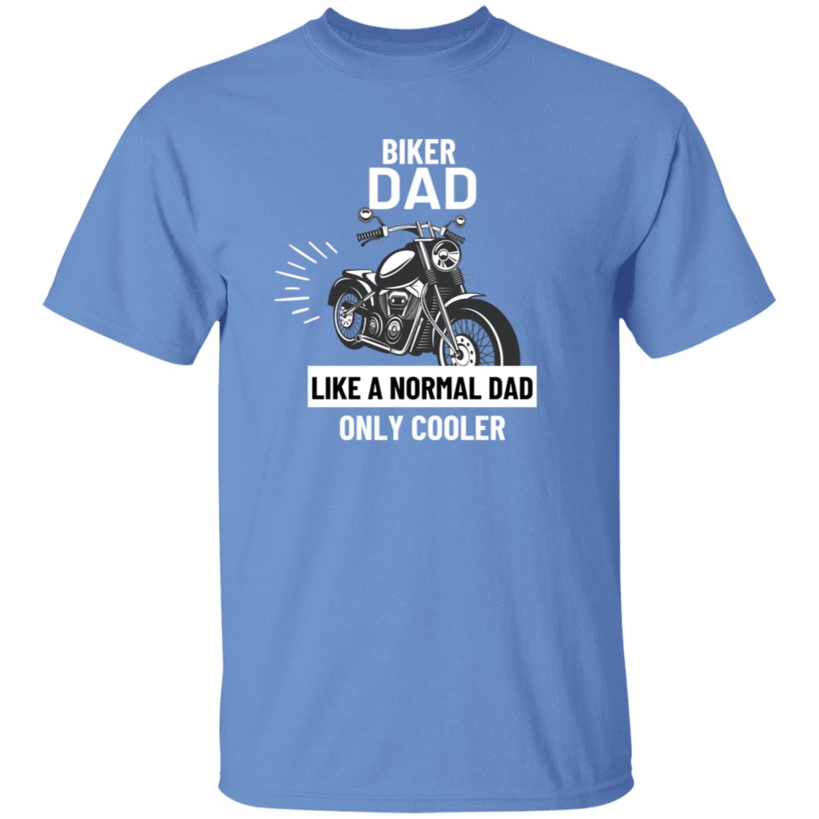 Biker Dad T-Shirt (White Letters)