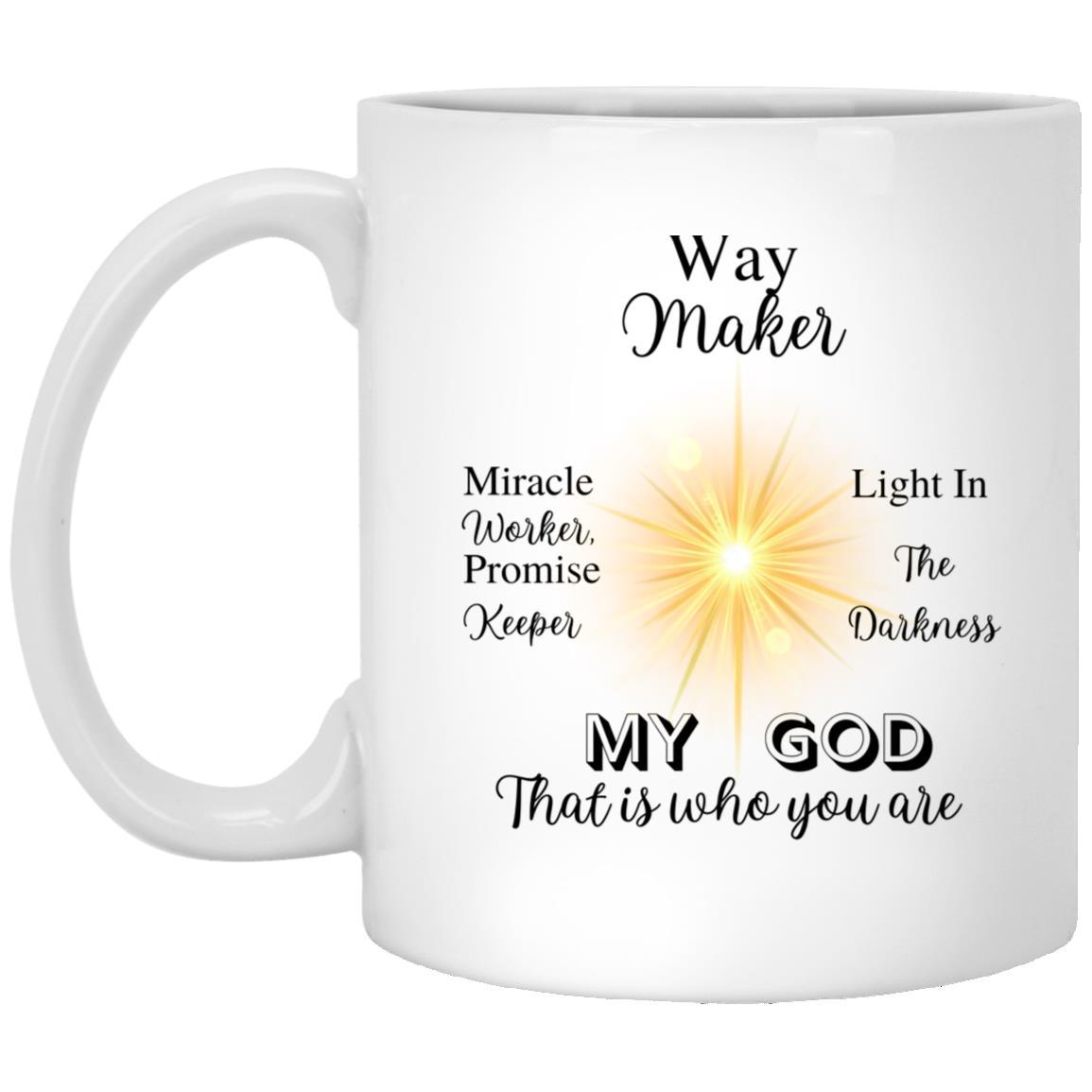 Way Maker Mug - ALL4THEGIFTOFIT