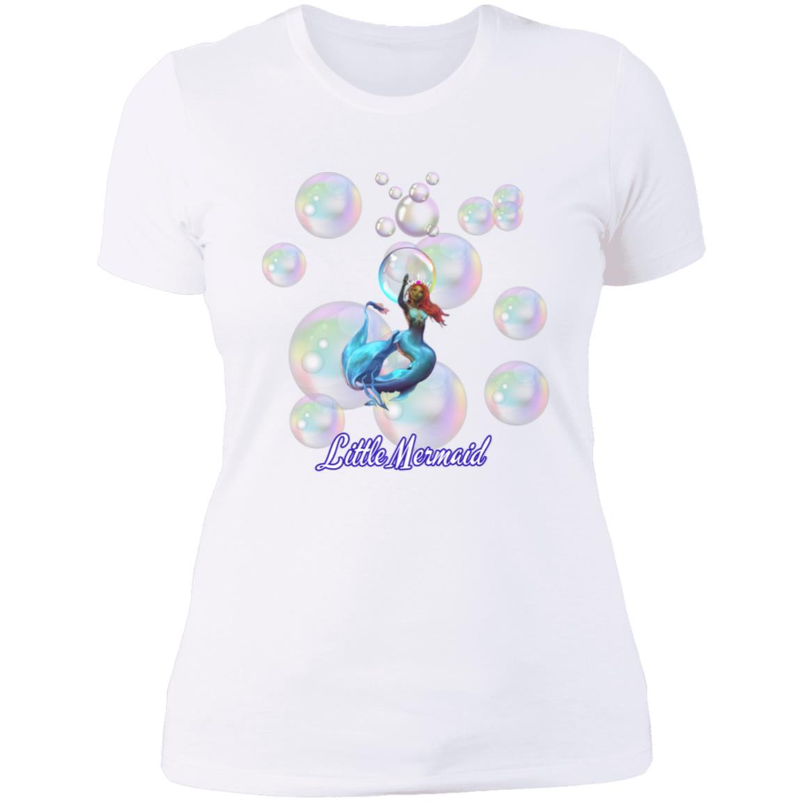 Little Mermaid Ladies T-Shirt - ALL4THEGIFTOFIT