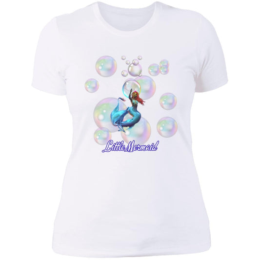 Little Mermaid Ladies T-Shirt - ALL4THEGIFTOFIT