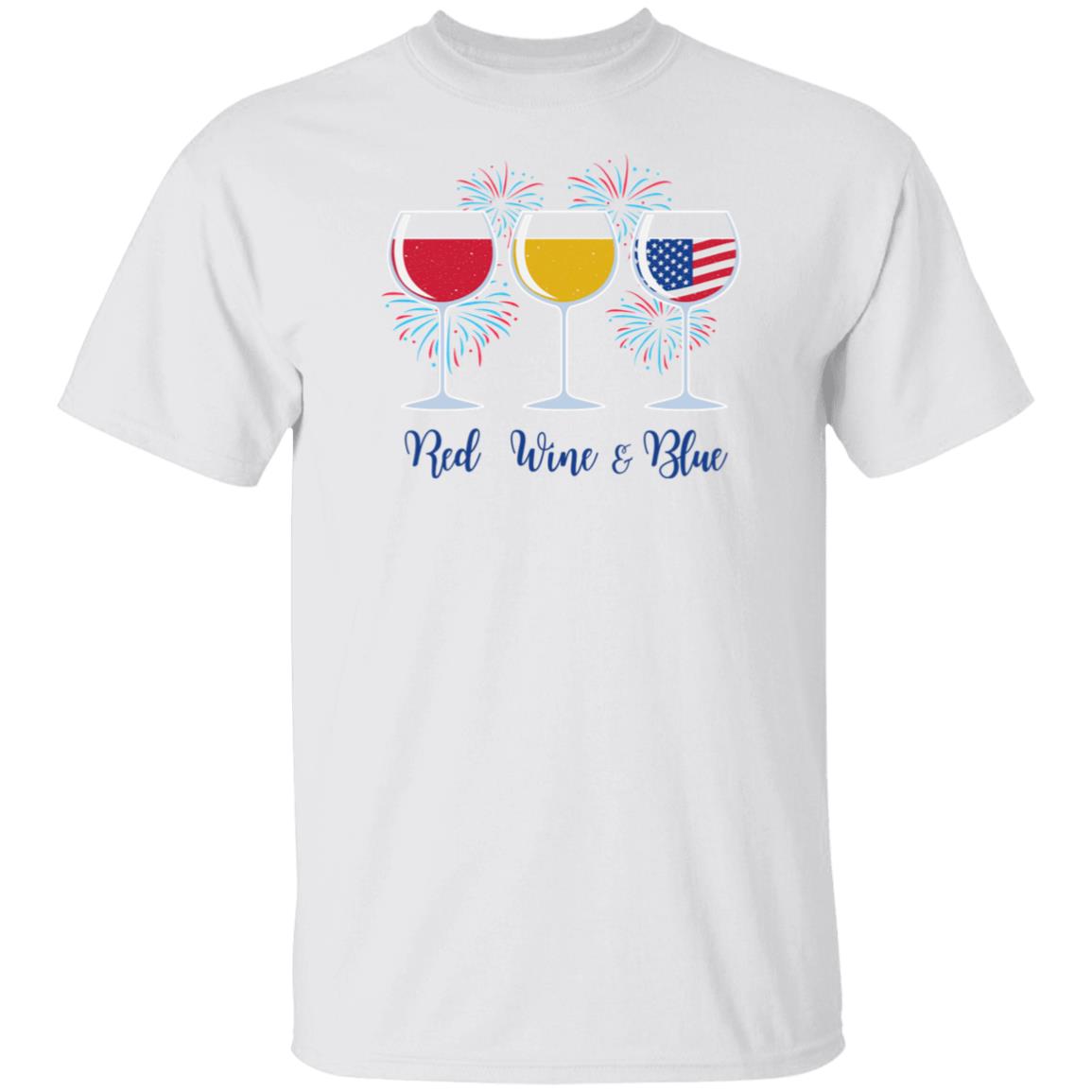 Red Wine & Blue T-Shirt 1