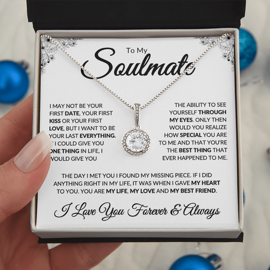 To My Soulmate | Through My Eyes | Eternal Hope Necklace