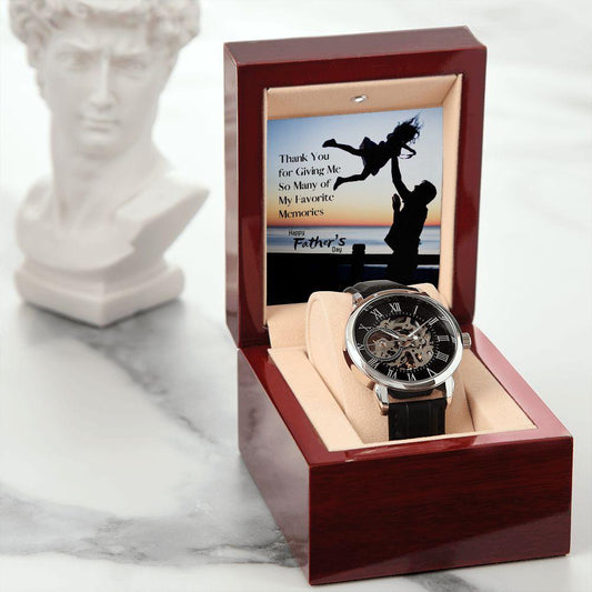 To My Dad Gift Watch | Thank You For Giving Me So Many Memories | Father's Day Gift - ALL4THEGIFTOFIT