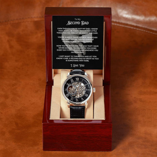 To My Dad Gift Watch | My Second Dad, The Dad I Have Never Known | Father's Day Gift - ALL4THEGIFTOFIT