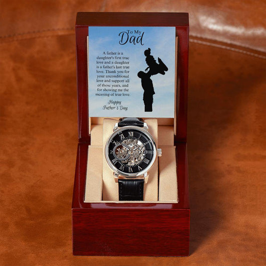 To My Dad Gift Watch | A Daughter's First Love | Father's Day Gift - ALL4THEGIFTOFIT