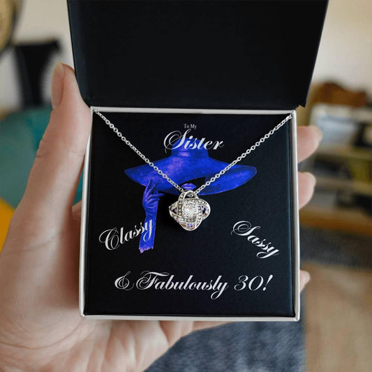 To My Sister | Fabulously 30 | Gift for 30th Birthday - ALL4THEGIFTOFIT