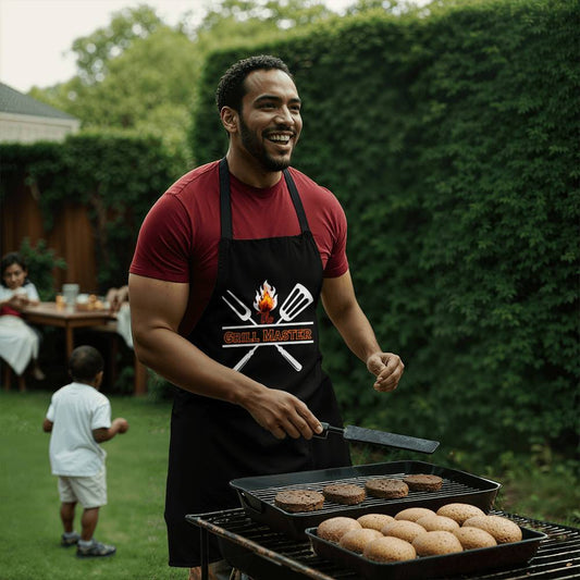 The Grill Master Apron - Black