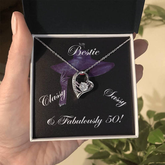 To My Bestie | Fabulously 50 | Gift for 50th Birthday - ALL4THEGIFTOFIT