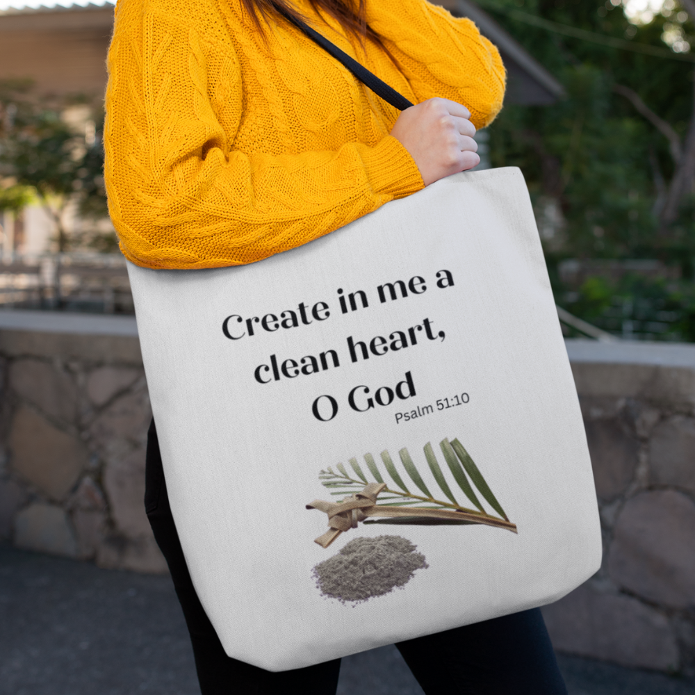 Create in Me.. White Tote Bag (AOP)