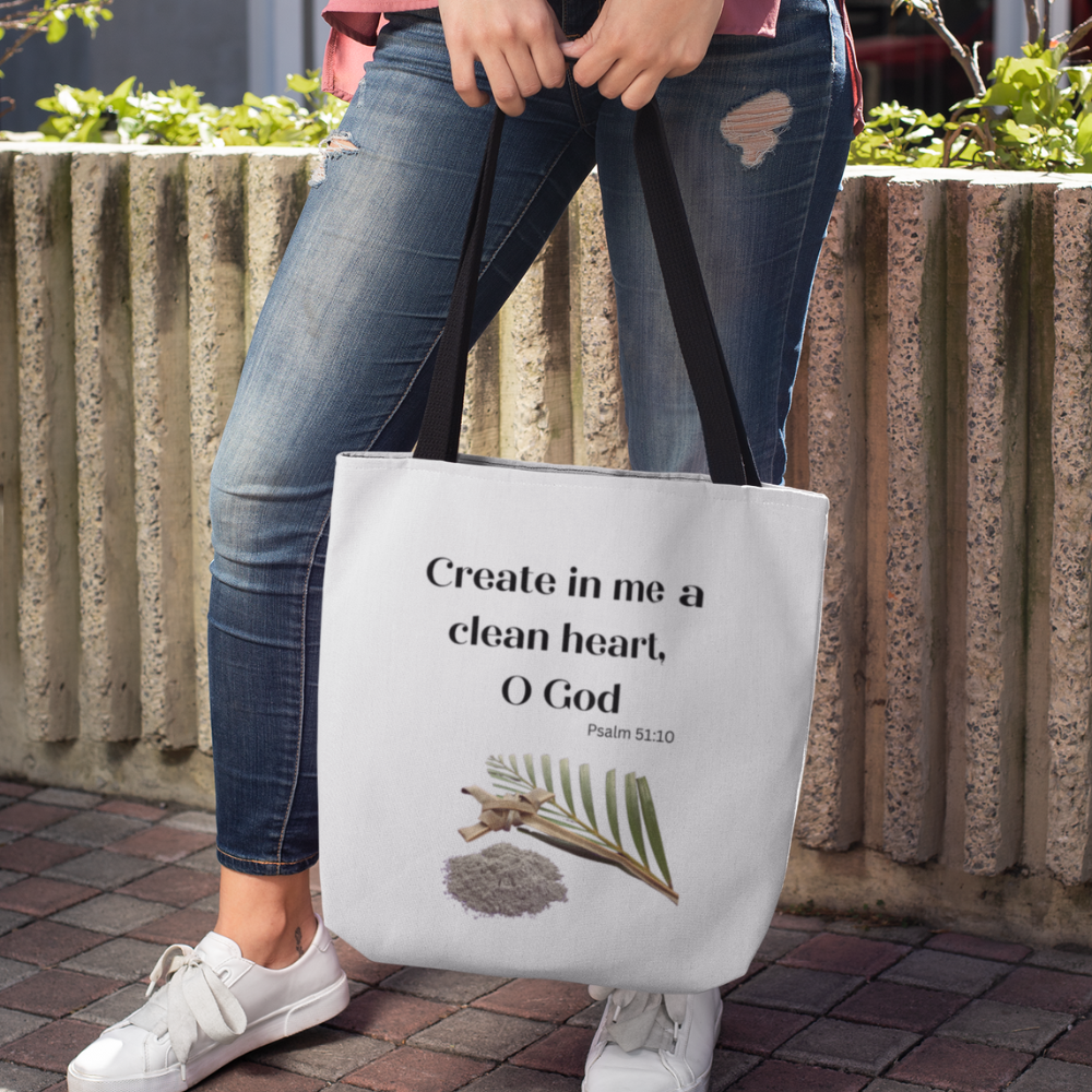 Create in Me.. White Tote Bag (AOP)