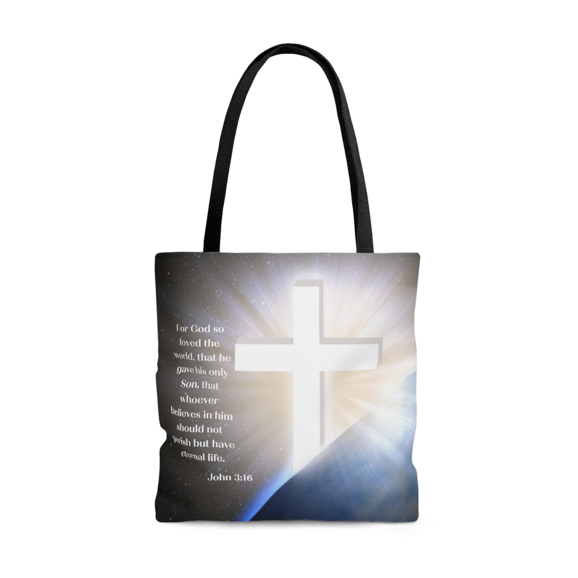 For God So Loved... Tote Bag (AOP) - ALL4THEGIFTOFIT