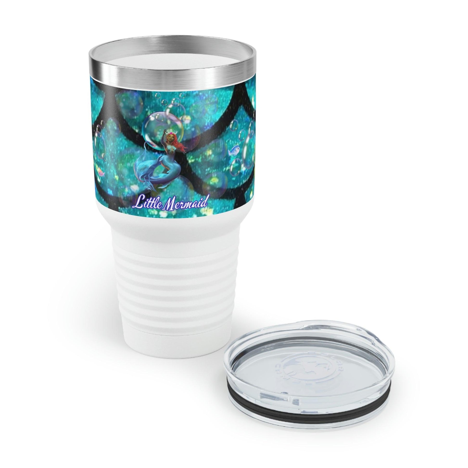 Little Mermaid Ringneck Tumbler, 30oz - ALL4THEGIFTOFIT