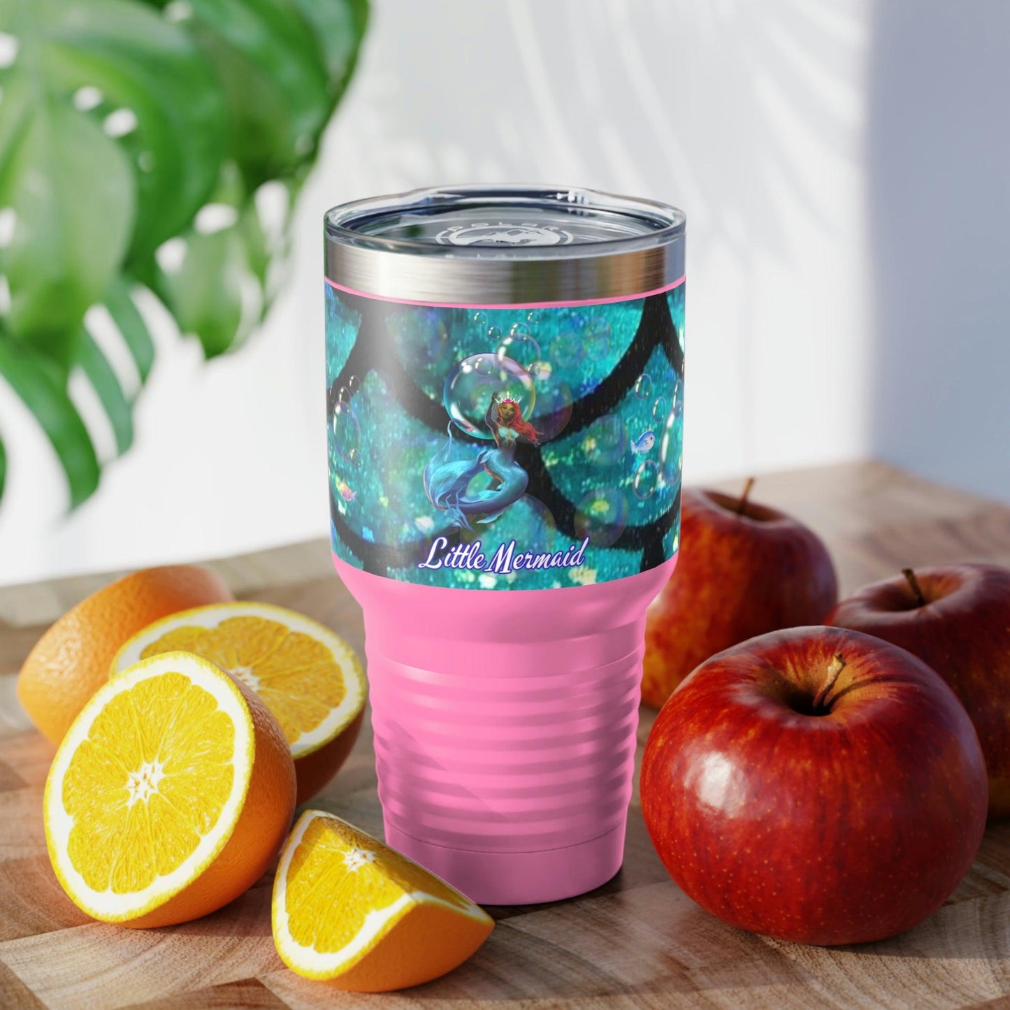 Little Mermaid Ringneck Tumbler, 30oz - ALL4THEGIFTOFIT