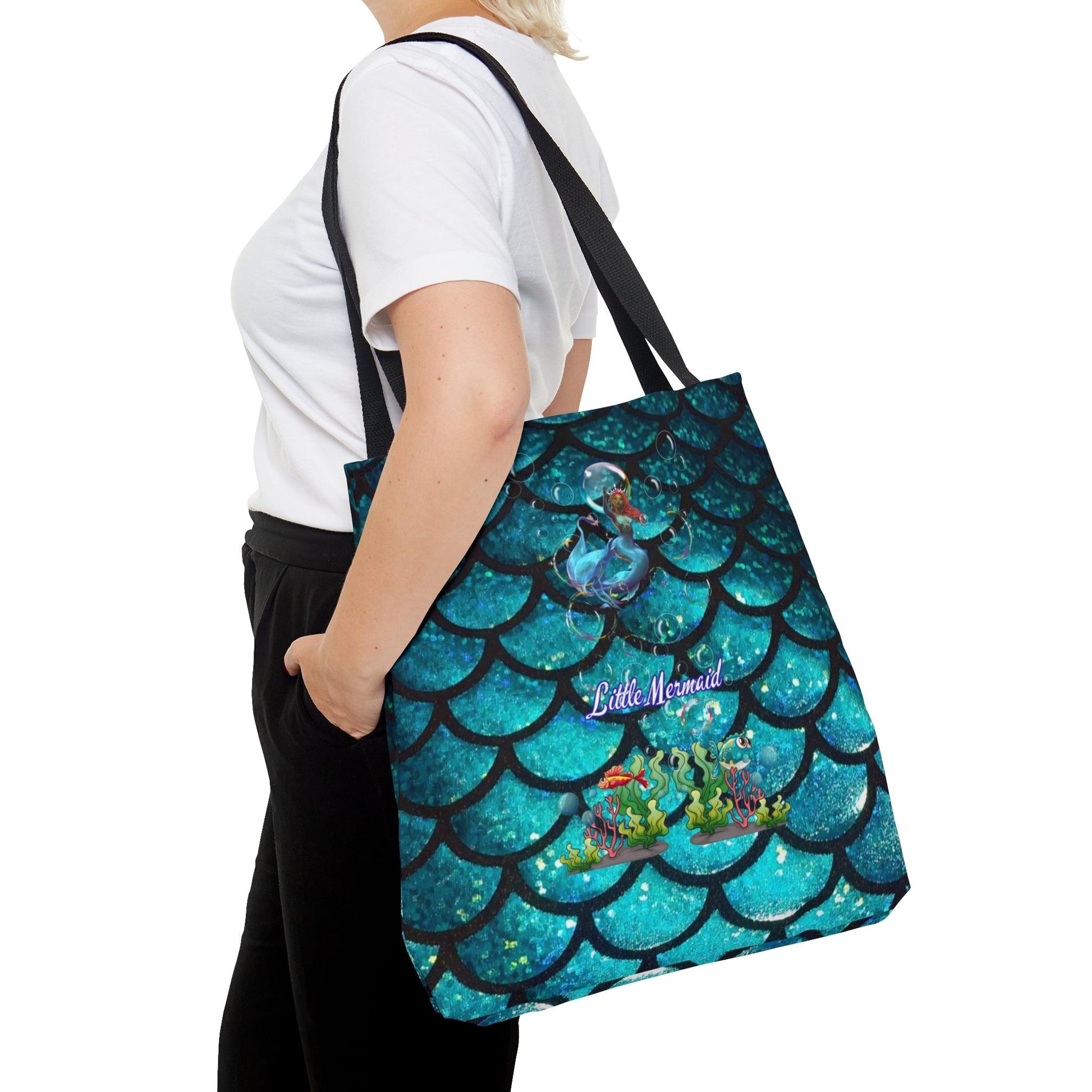 Little Mermaid Tote Bag (AOP) - ALL4THEGIFTOFIT