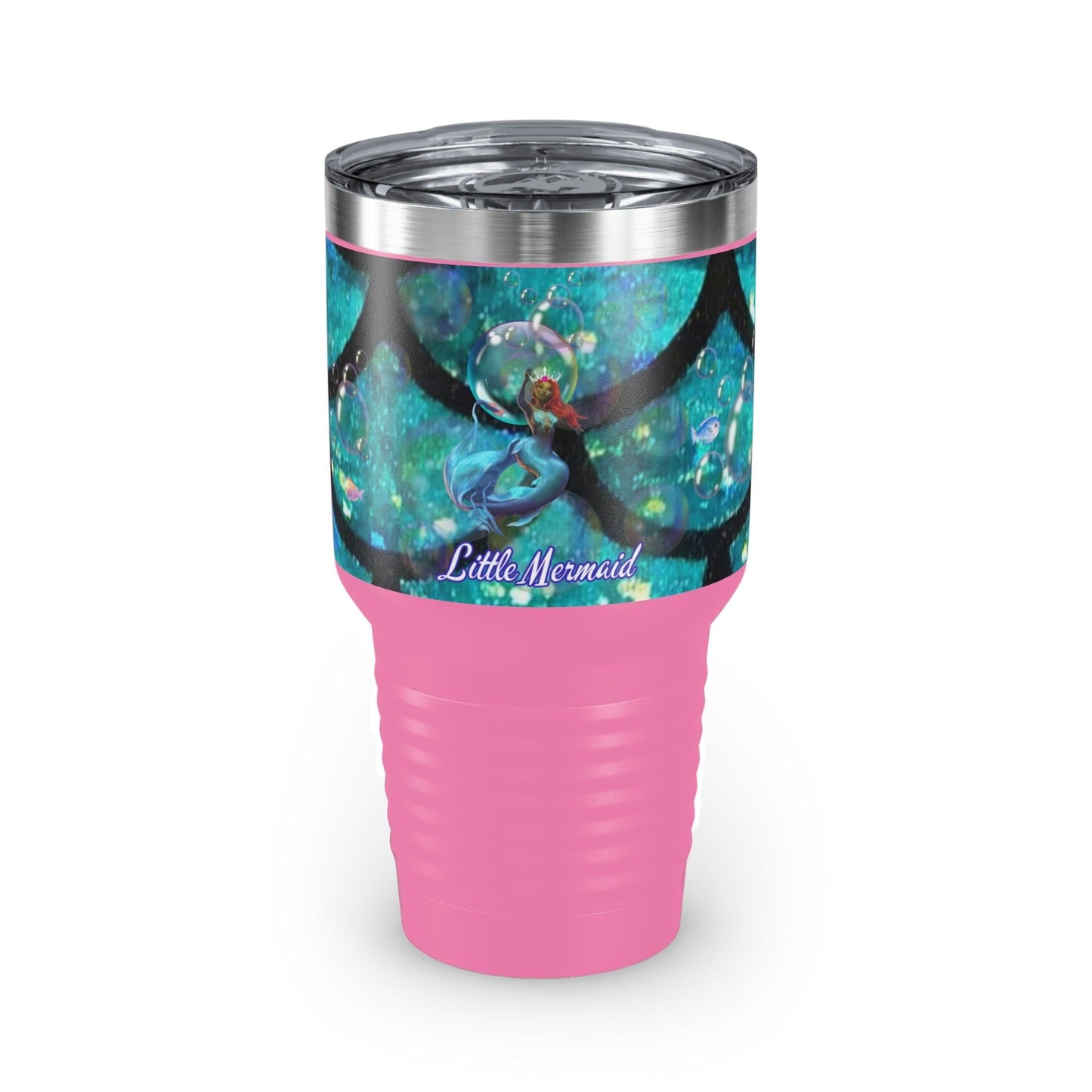 Little Mermaid Ringneck Tumbler, 30oz - ALL4THEGIFTOFIT