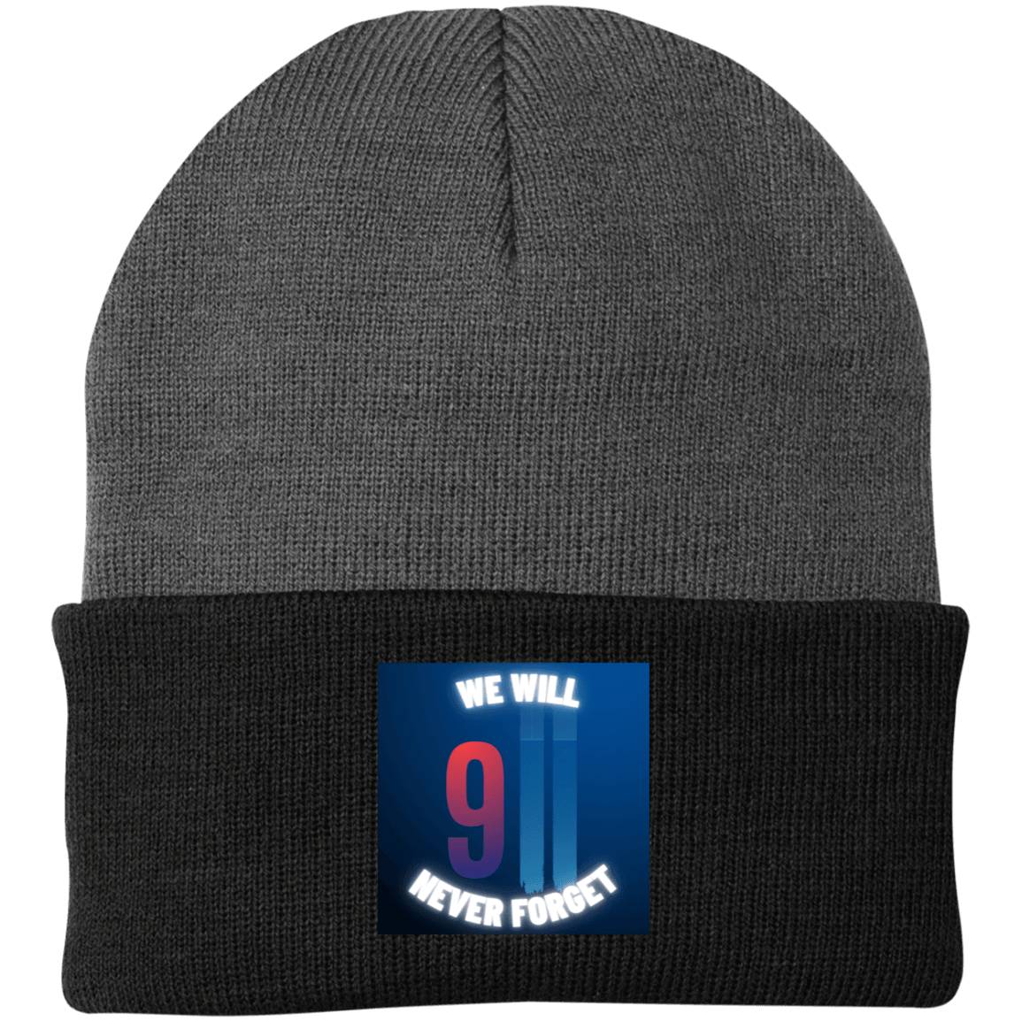 Never Forget (6) - CP90 Embroidered Knit Cap - ALL4THEGIFTOFIT