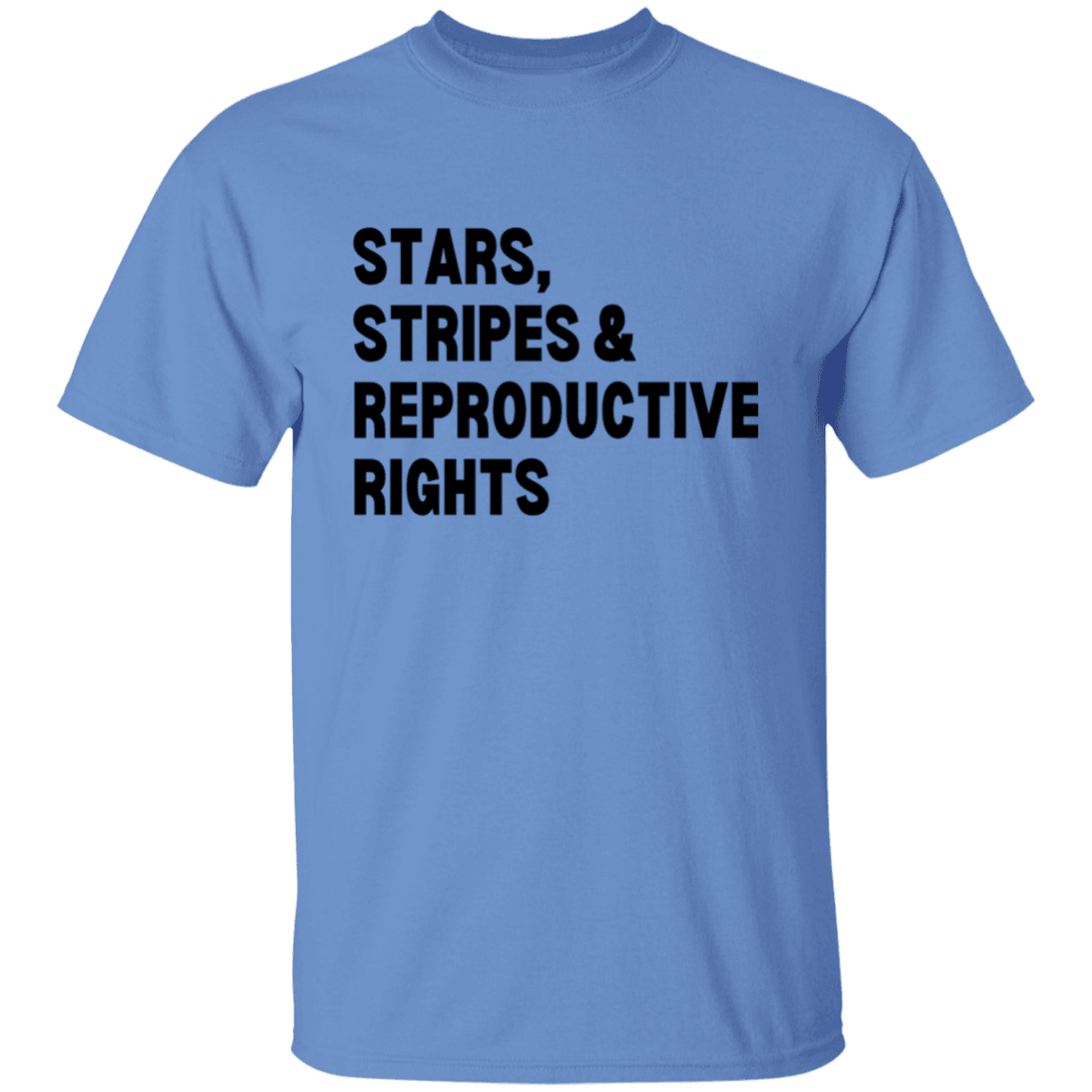 STARS, STRIPES & REPRODUCTIVE RIGHTS - Black Writing - ALL4THEGIFTOFIT