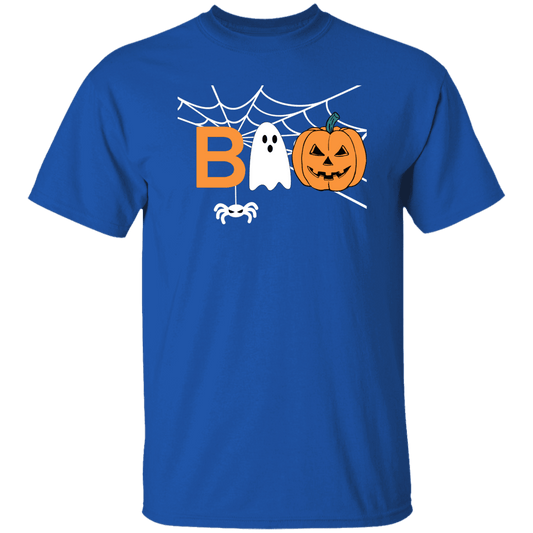 Boo ( G500 5.3 oz. T-Shirt ) and Z65x Crewneck Pullover Sweatshirt - ALL4THEGIFTOFIT