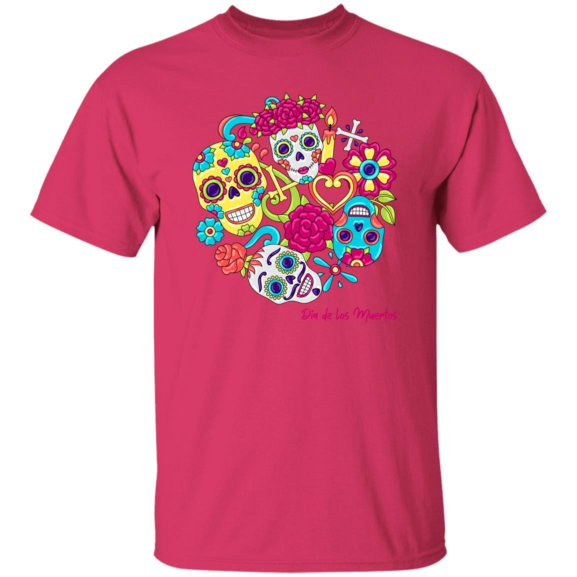 Dia de los Muertos - Halloween - G500 5.3 oz. T-Shirt - ALL4THEGIFTOFIT