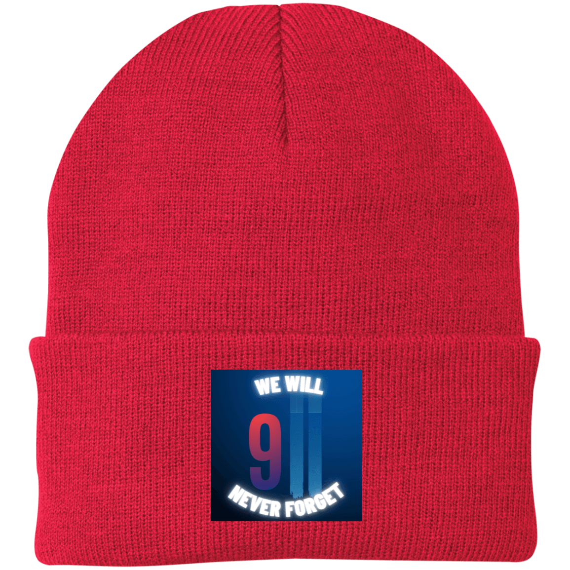 Never Forget (6) - CP90 Embroidered Knit Cap - ALL4THEGIFTOFIT