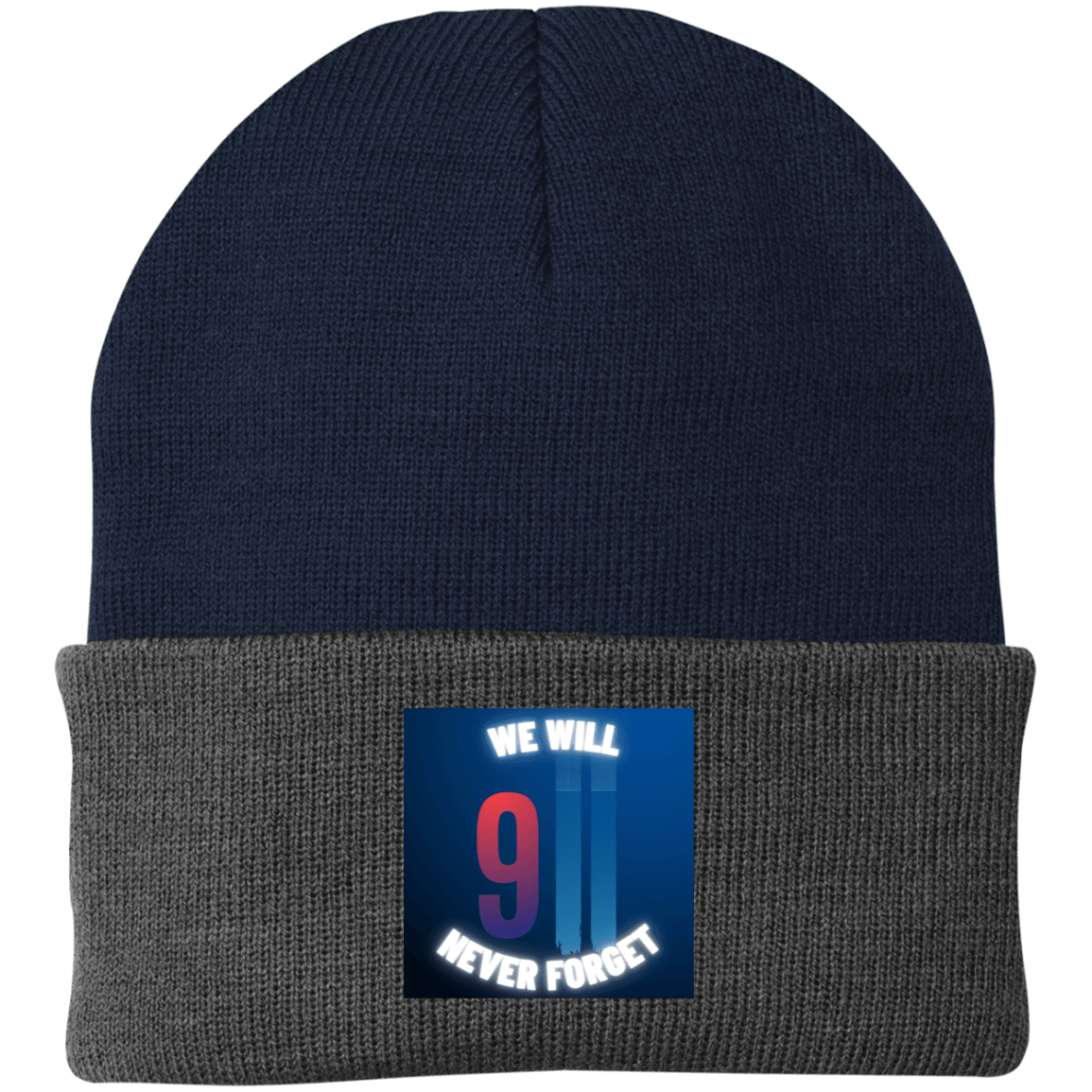 Never Forget (6) - CP90 Embroidered Knit Cap - ALL4THEGIFTOFIT