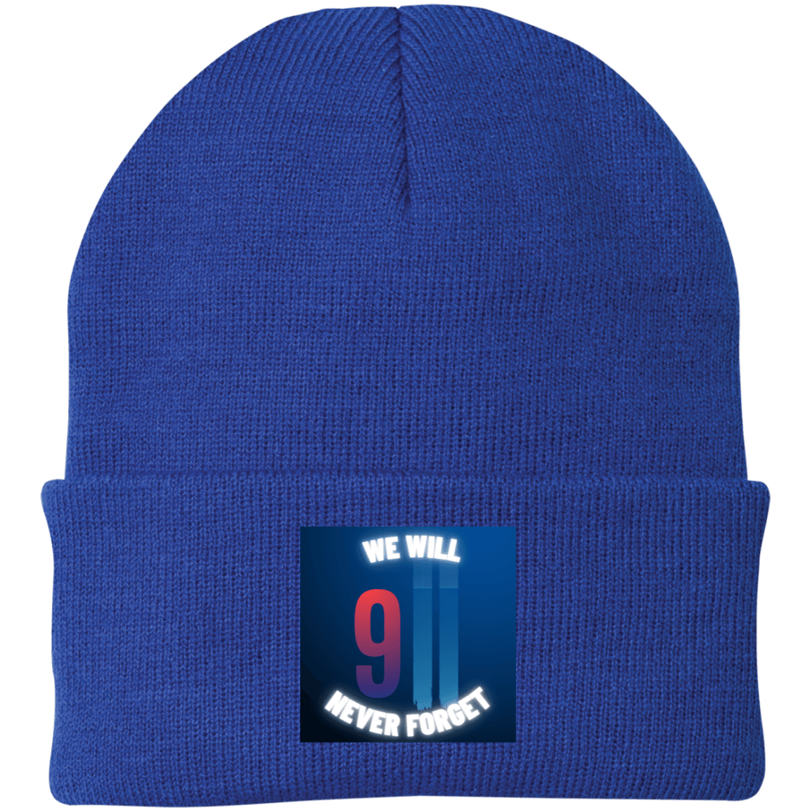 Never Forget (6) - CP90 Embroidered Knit Cap - ALL4THEGIFTOFIT